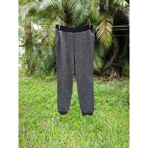 MNG BY MANGO Glitter Sparkle Joggers - Size Small